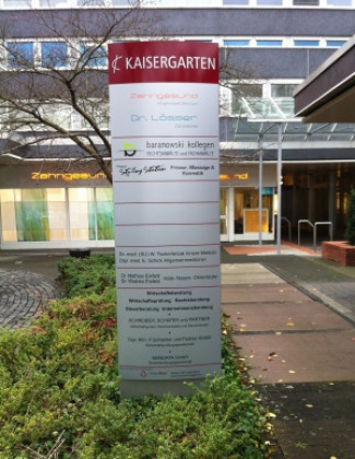 Kaisergarten Siegen - Infosule