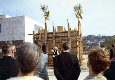 Kaisergarten Siegen - Richtfest 1972