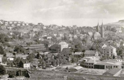 Kaisergarten Siegen in den 1950er Jahren