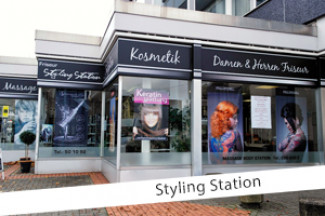 Friseur Styling-Station